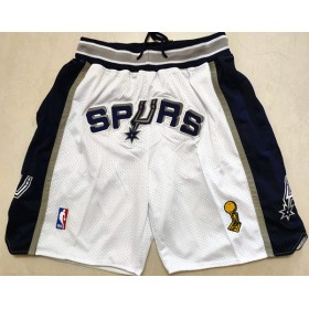 NBA San Antonio Spurs Uomo Pantaloncini Tascabili M002 Swingman
